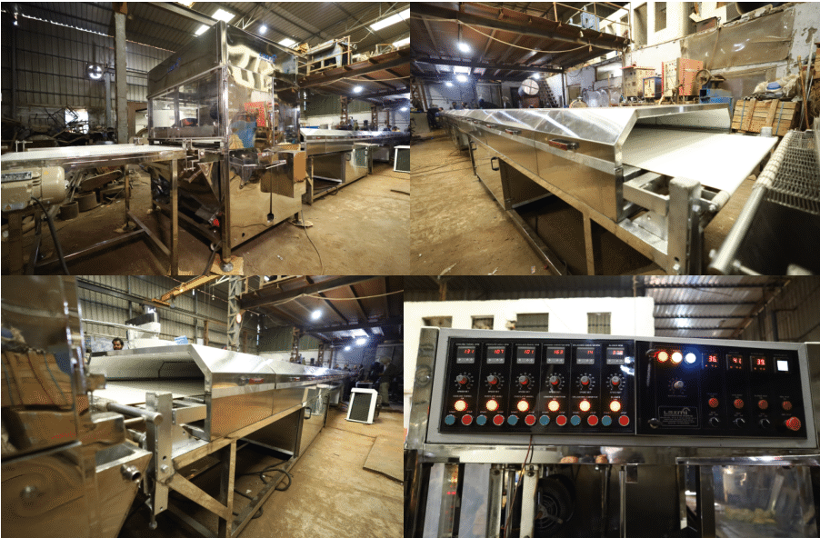 Laxmi Engineering Chocolate Enrobing Machine
