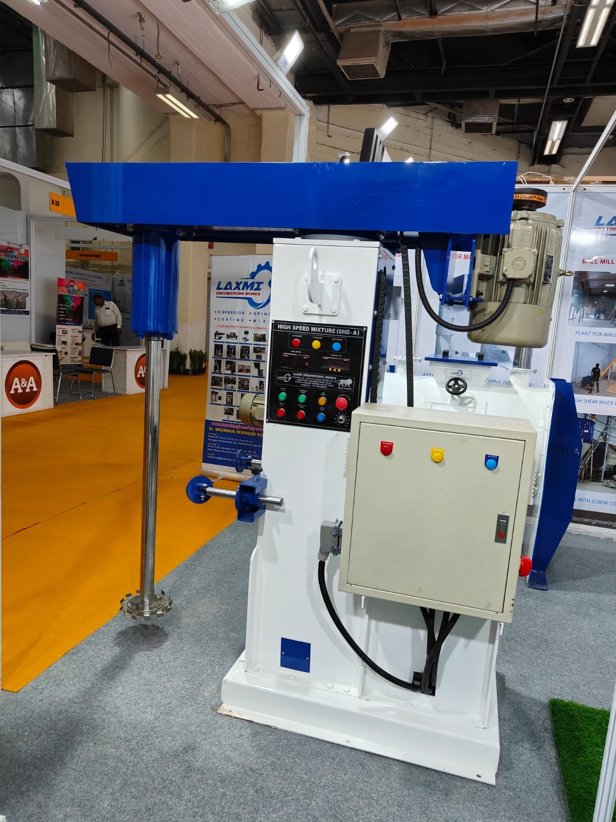 High‑Speed Hydraulic Mixer Features