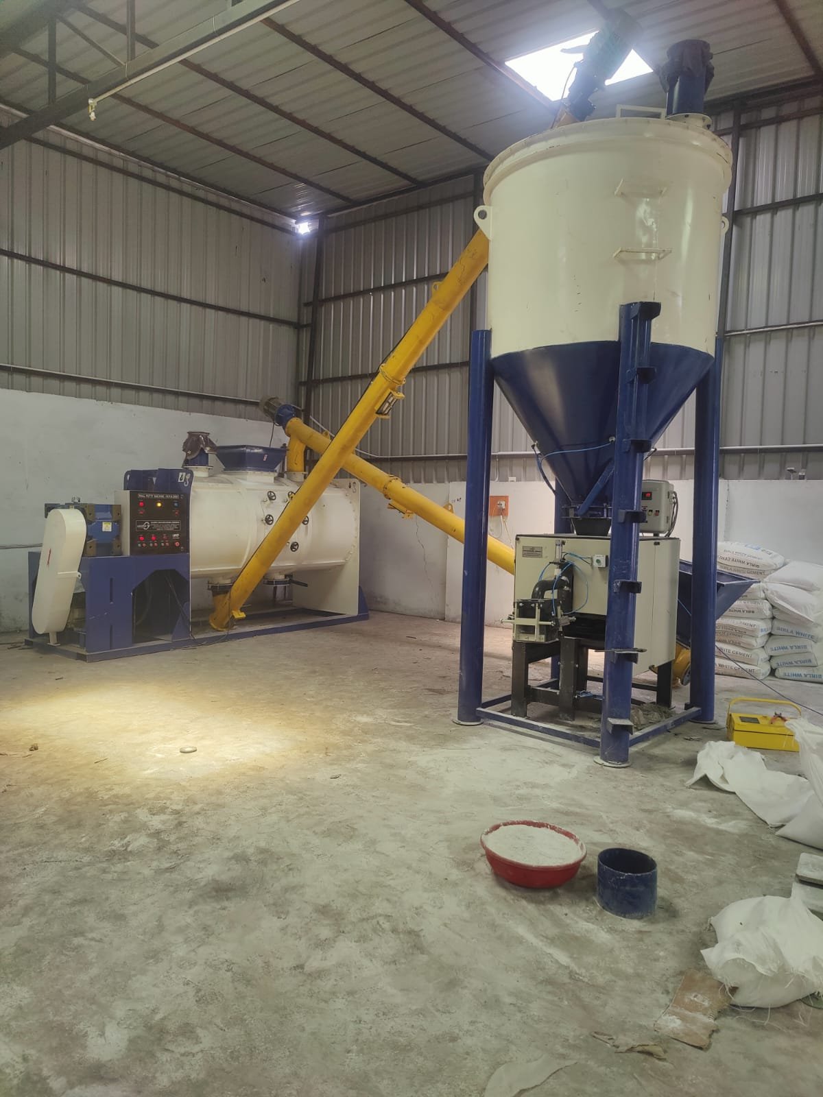 Wall Putty Machine Features